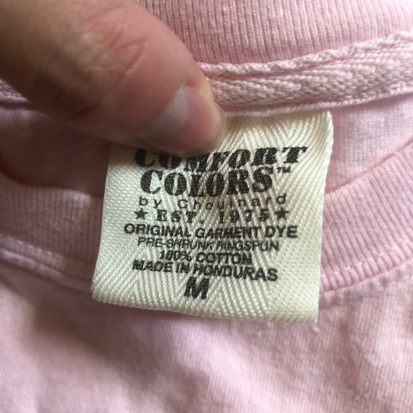 Pink and Green Gingham Alabama UA T-Shirt Medium - Picture 3 of 7